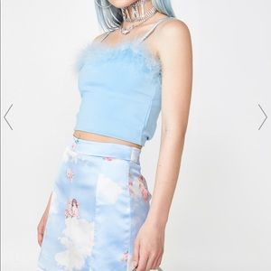 dolls kill crop top cami